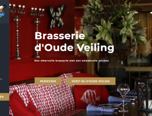 Website brasserie d’Oude Veiling