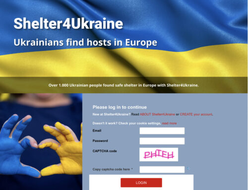 Website (meertalig) Shelter 4 Ukraine